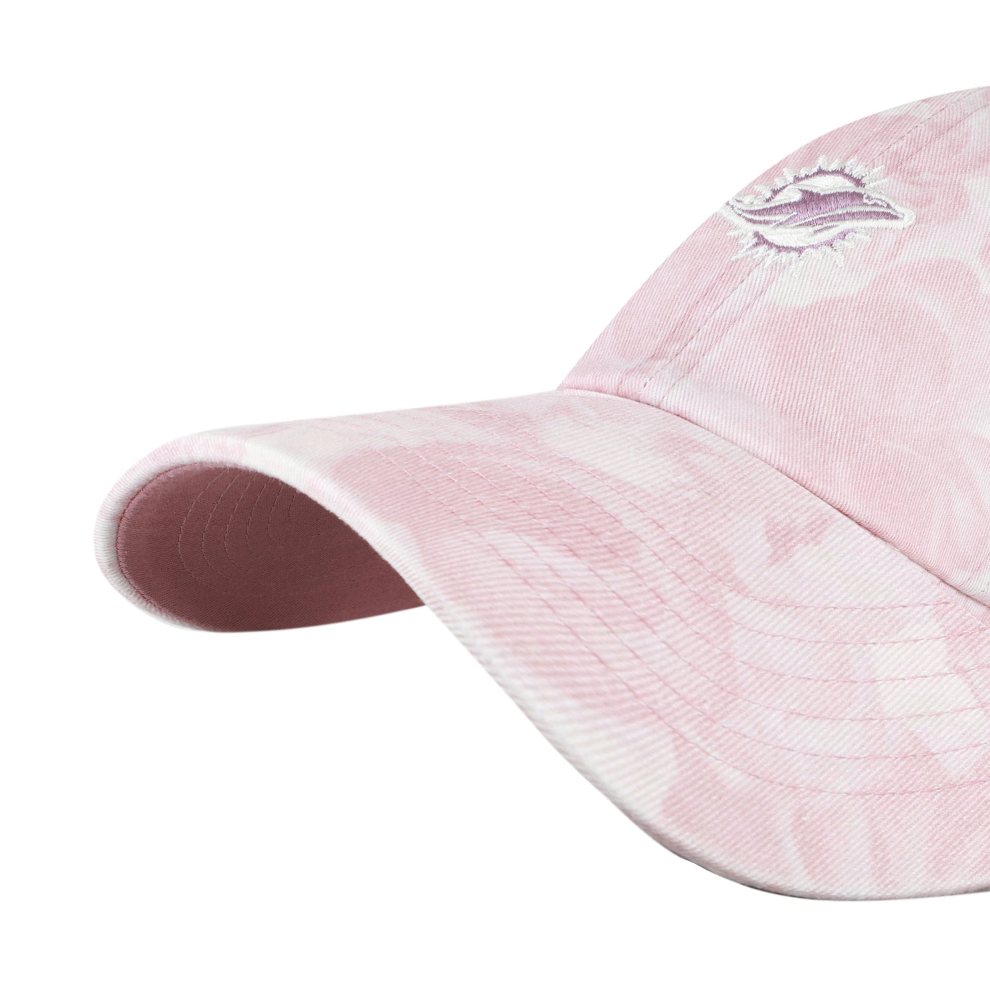 Women's '47 Pink Miami Dolphins Gardenia Clean Up Adjustable Hat