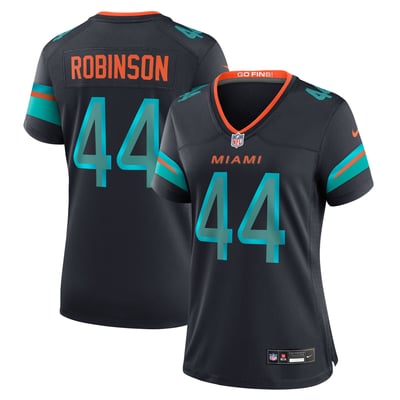 Chop Robinson Miami Dolphins Nike Women's Rivalries Collection Game Jersey - Navy