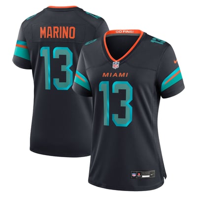 Dan Marino Miami Dolphins Nike Women's Rivalries Collection Retired Player Game Jersey - Navy