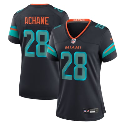 De’Von Achane Miami Dolphins Nike Women's Rivalries Collection Game Jersey - Navy
