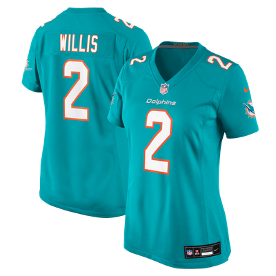 Malik Willis Miami Dolphins Nike Women's Game Jersey - Aqua