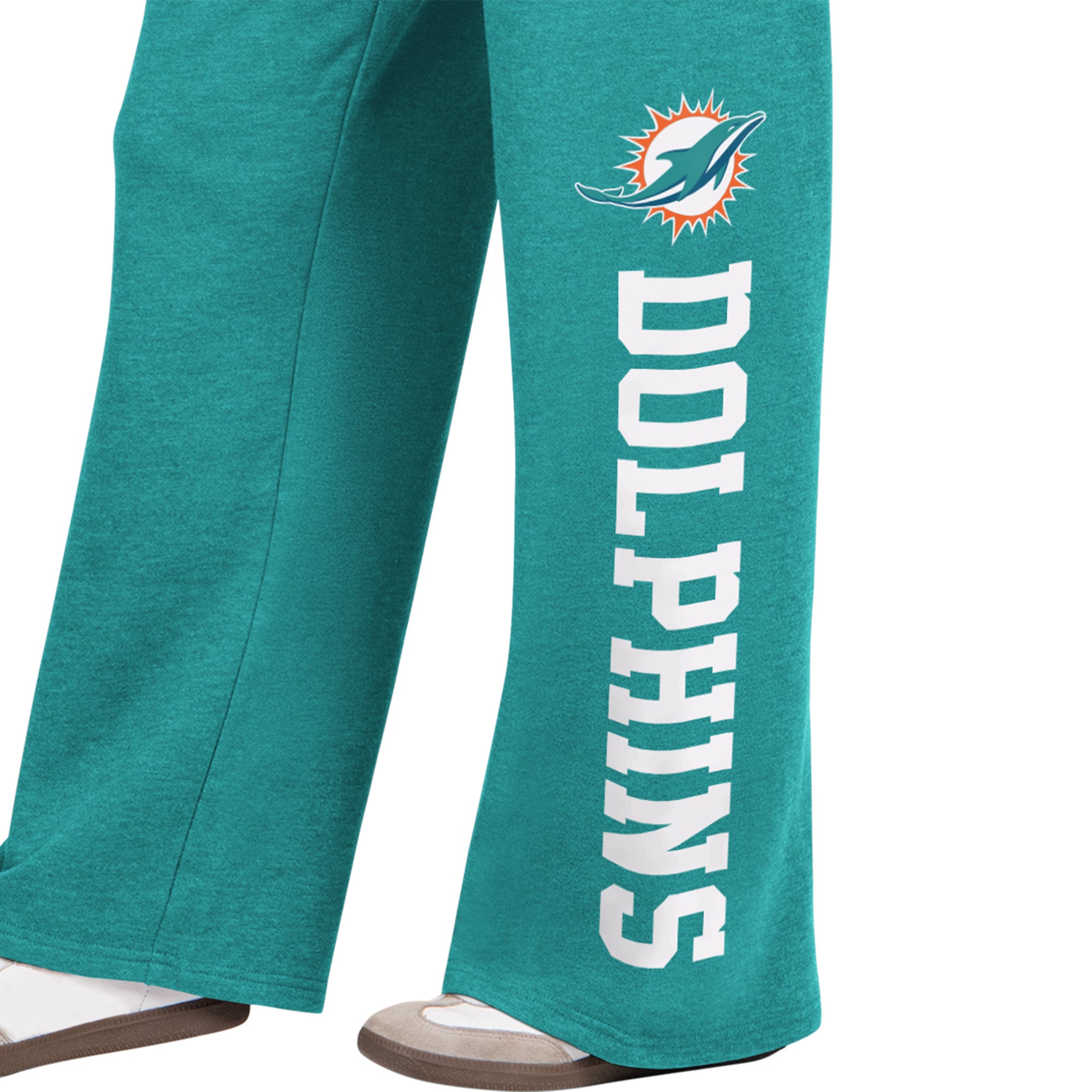 Pantalon de survêtement large pour femme Starter Aqua Miami Dolphins Field