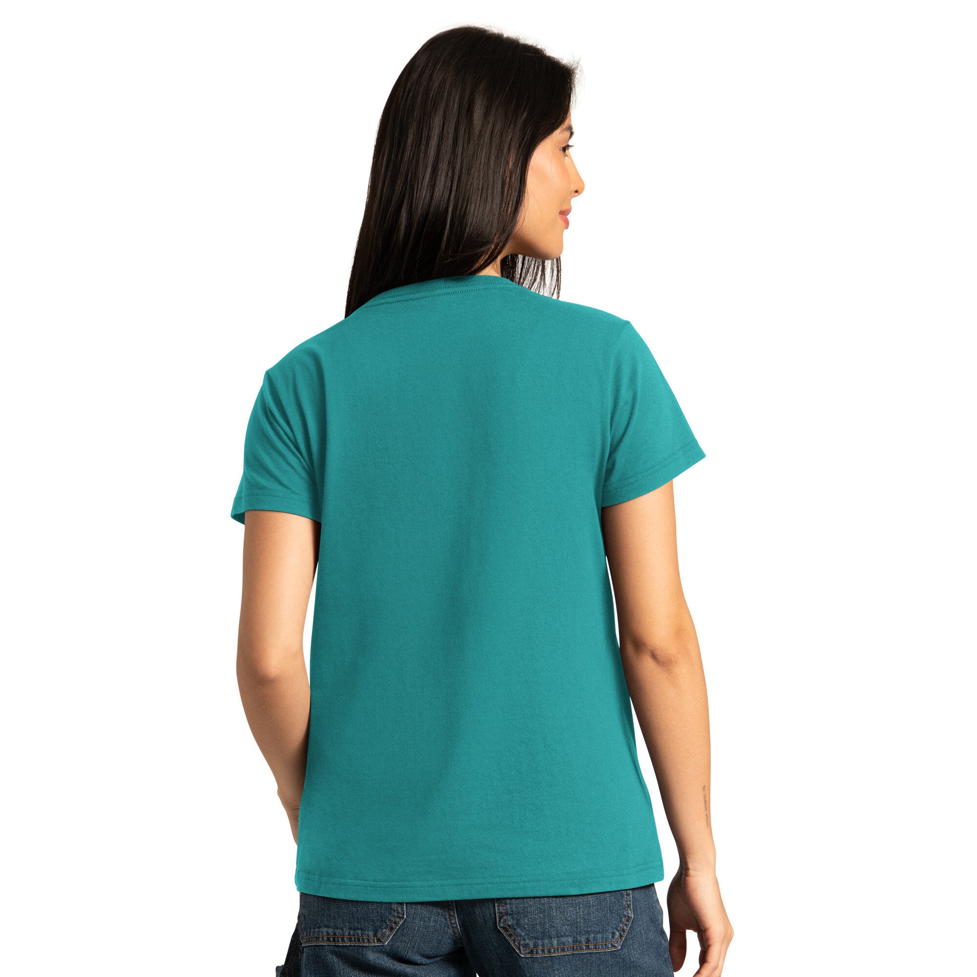 Pack de t-shirts à manches courtes et longues Starter Aqua/Ash Miami Dolphins pour femmes