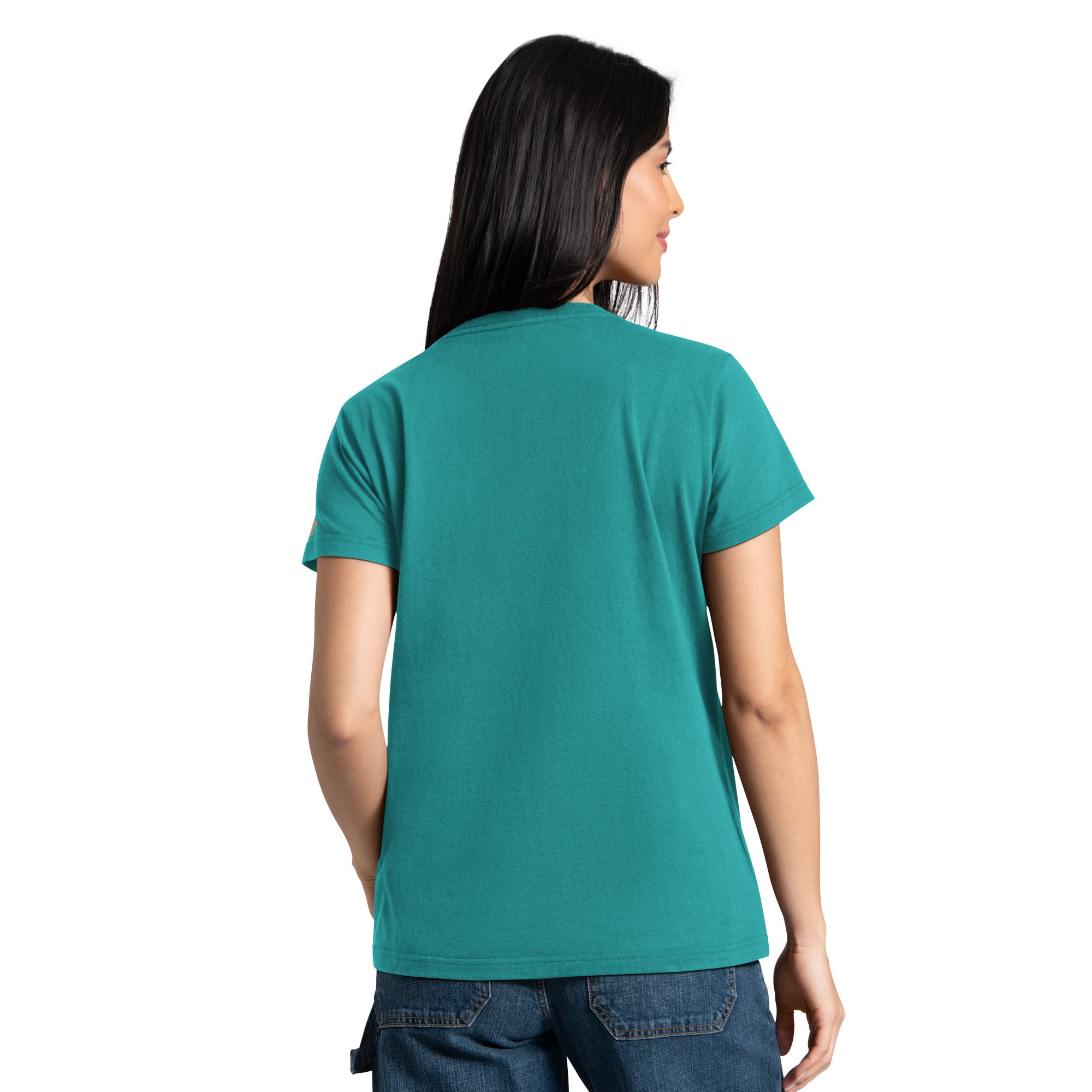 Pack de t-shirts Starter Aqua/Orange Miami Dolphins pour femmes