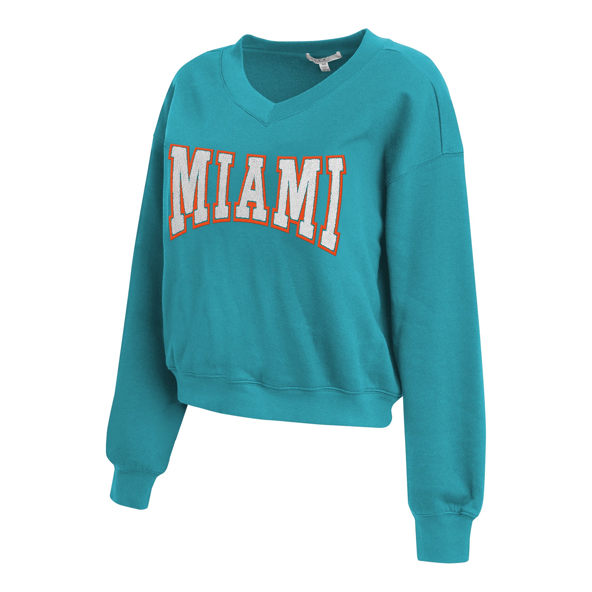 Ensemble de détente en polaire à col V Aqua Miami Dolphins pour femmes la marque WEAR by Erin Andrews