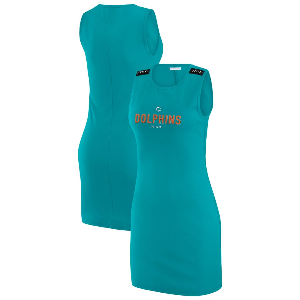miami dolphins jersey dress WEAR by Erin Andrews x Gracie Hunt Women's Ribbed Tank NPU-Jasutinn-202403