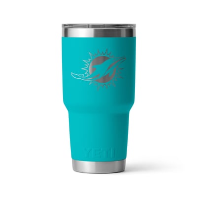Miami Dolphins YETI 30oz. Rambler Tumbler