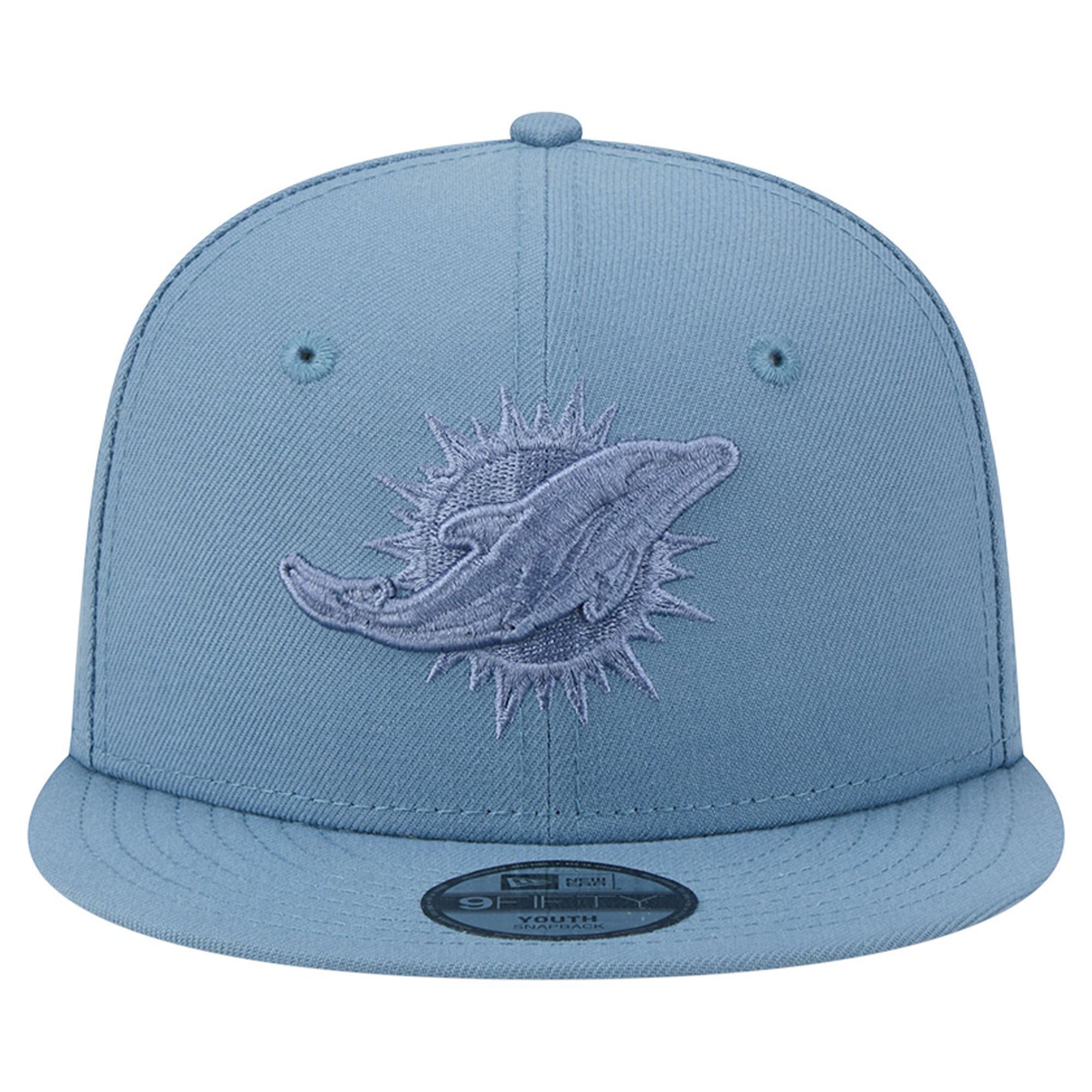 Casquette snapback New Era 9FIFTY bleue Miami Dolphins pour jeunes