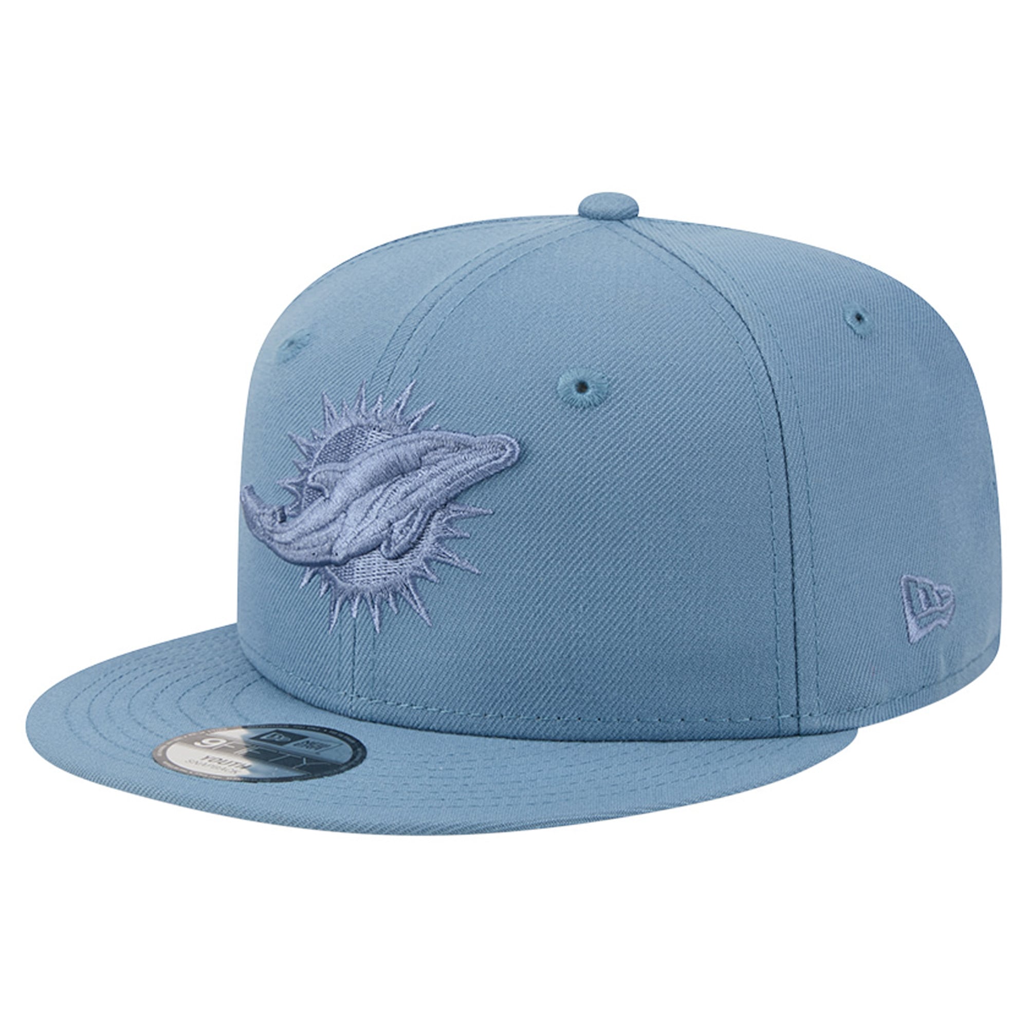 Casquette snapback New Era 9FIFTY bleue Miami Dolphins pour jeunes