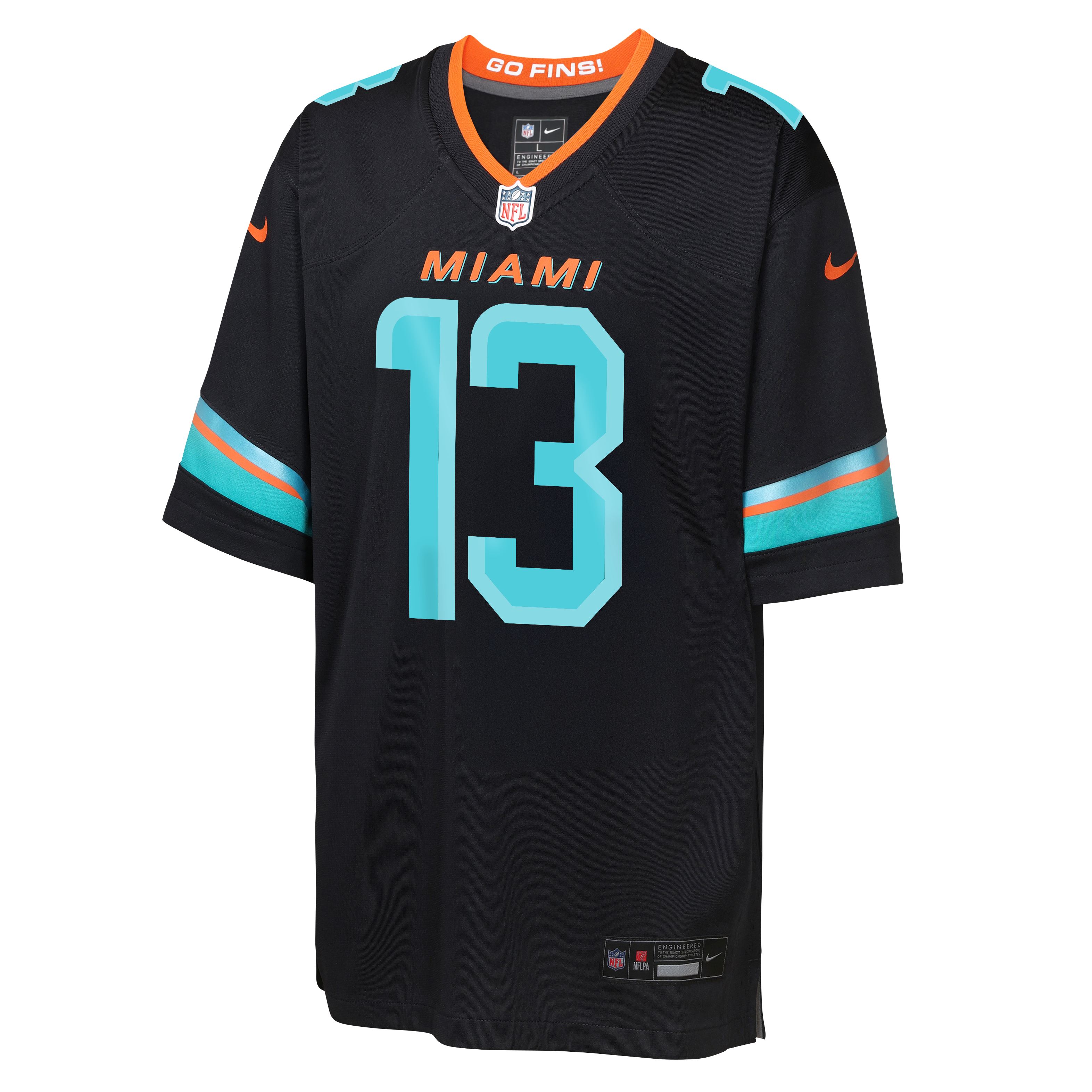 Maillot de match Nike Dan Marino Pitch Blue Miami Dolphins Rivalries Collection pour jeunes