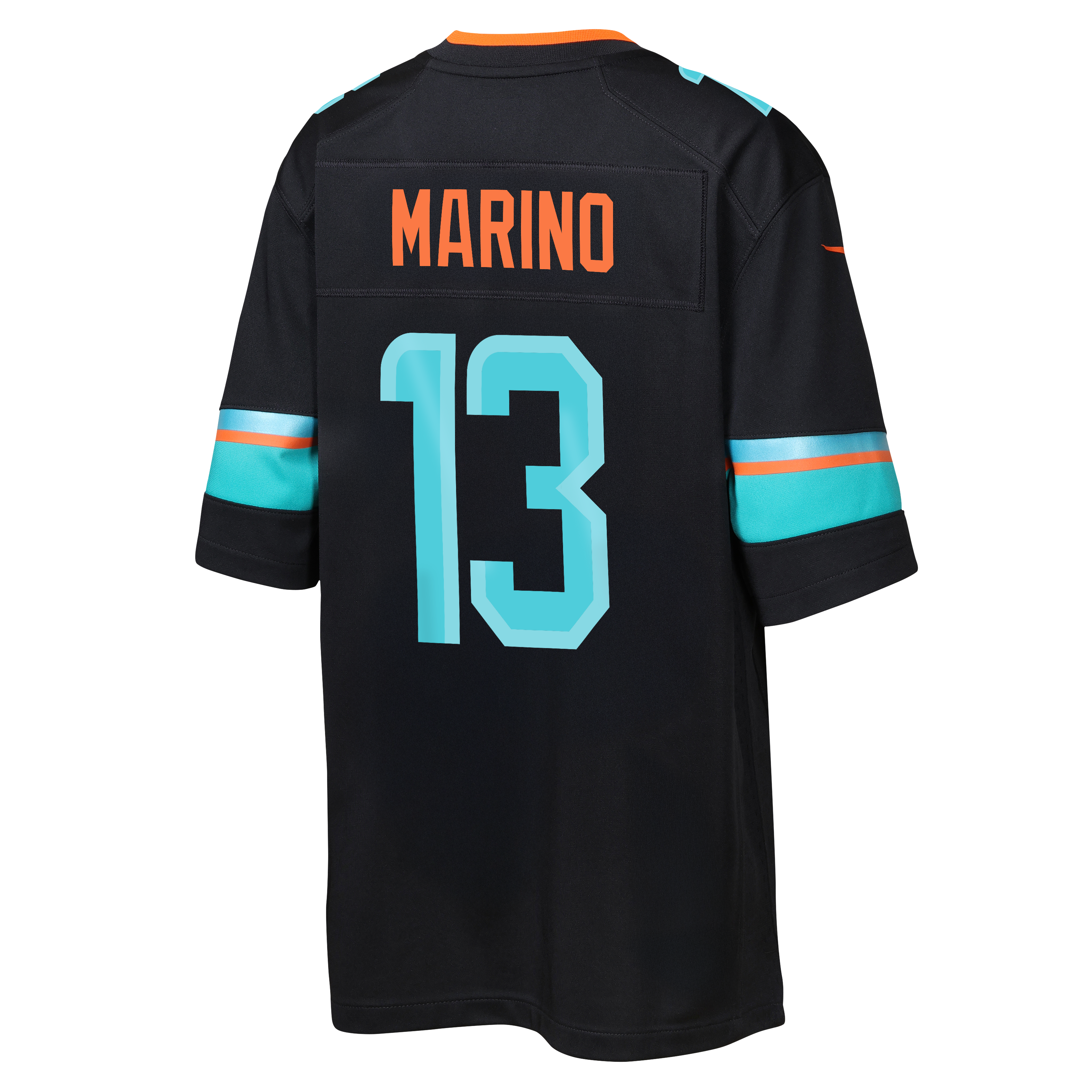 Maillot de match Nike Dan Marino Pitch Blue Miami Dolphins Rivalries Collection pour jeunes