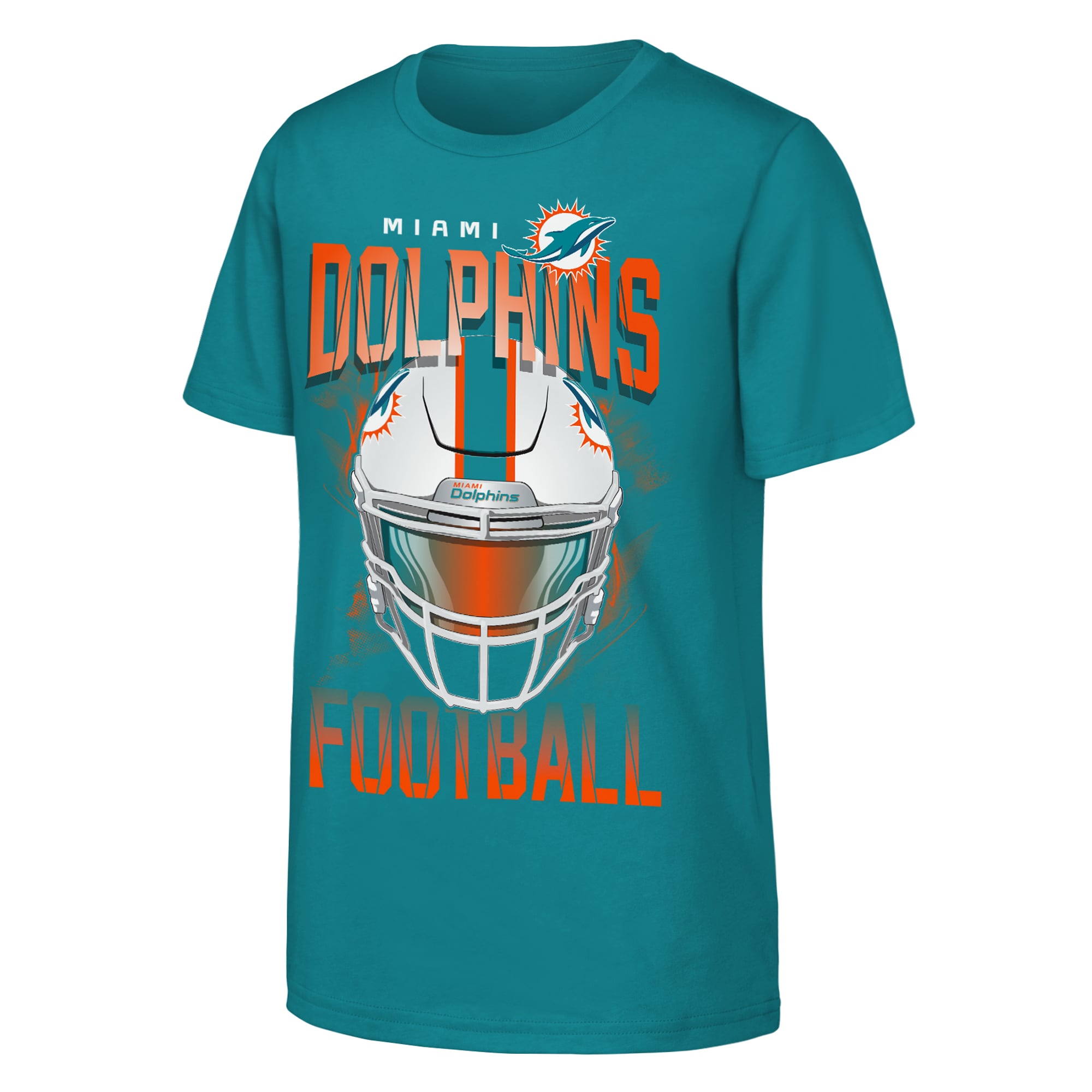 T-shirt complet Youth Outerstuff Aqua Miami Dolphins