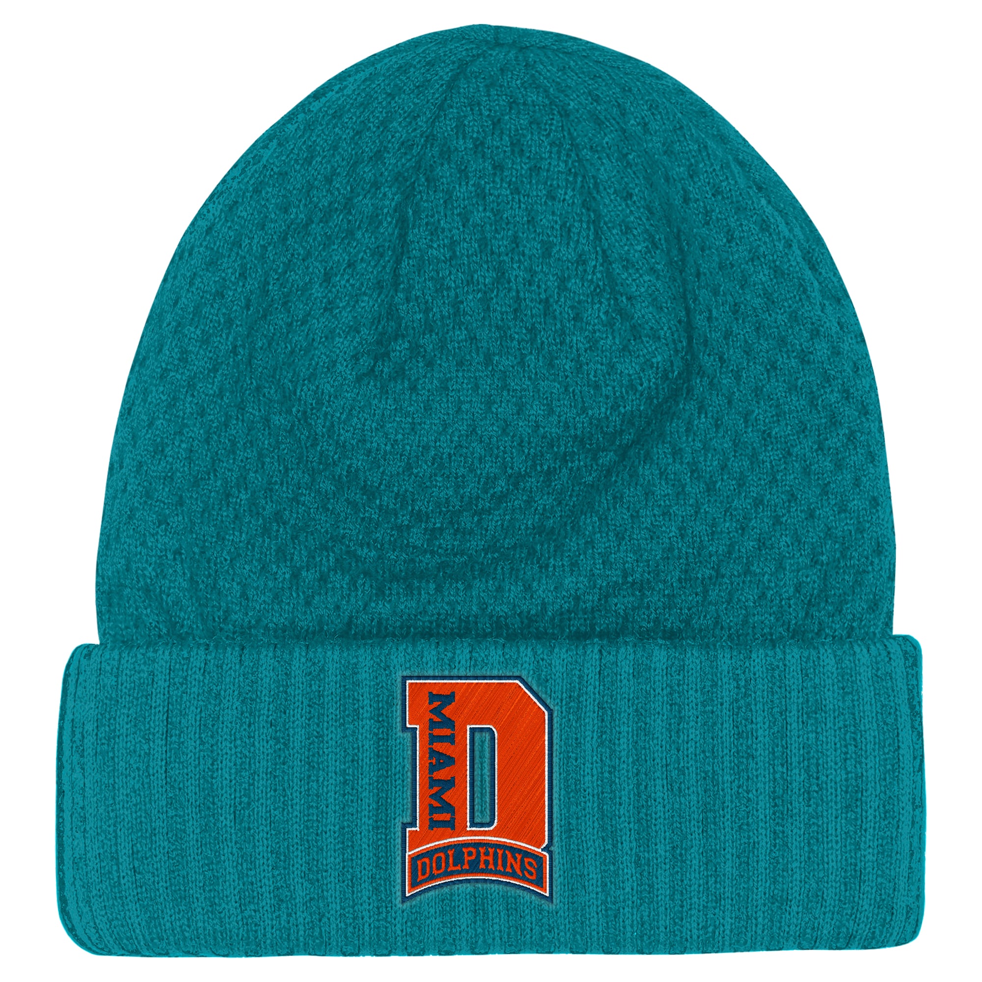 Bonnet à revers Youth Outerstuff Aqua Miami Dolphins