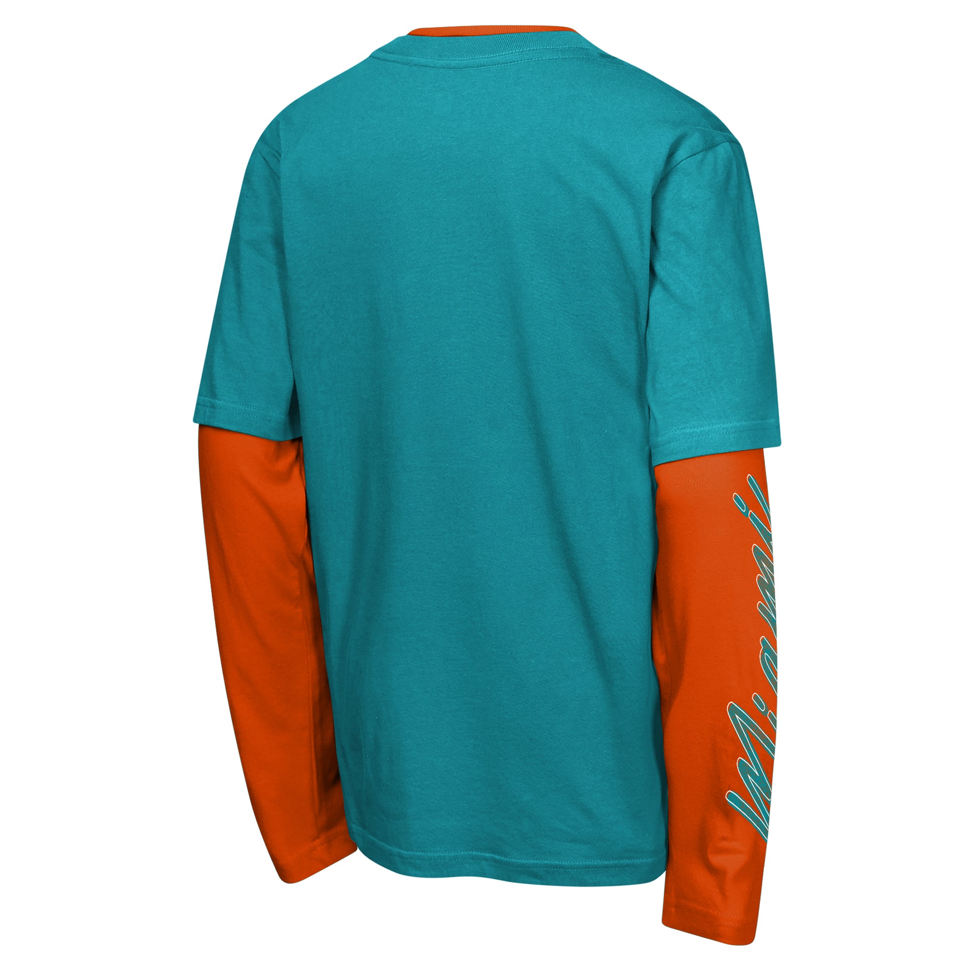 Youth Outerstuff Aqua Miami Dolphins Motion Combo Set