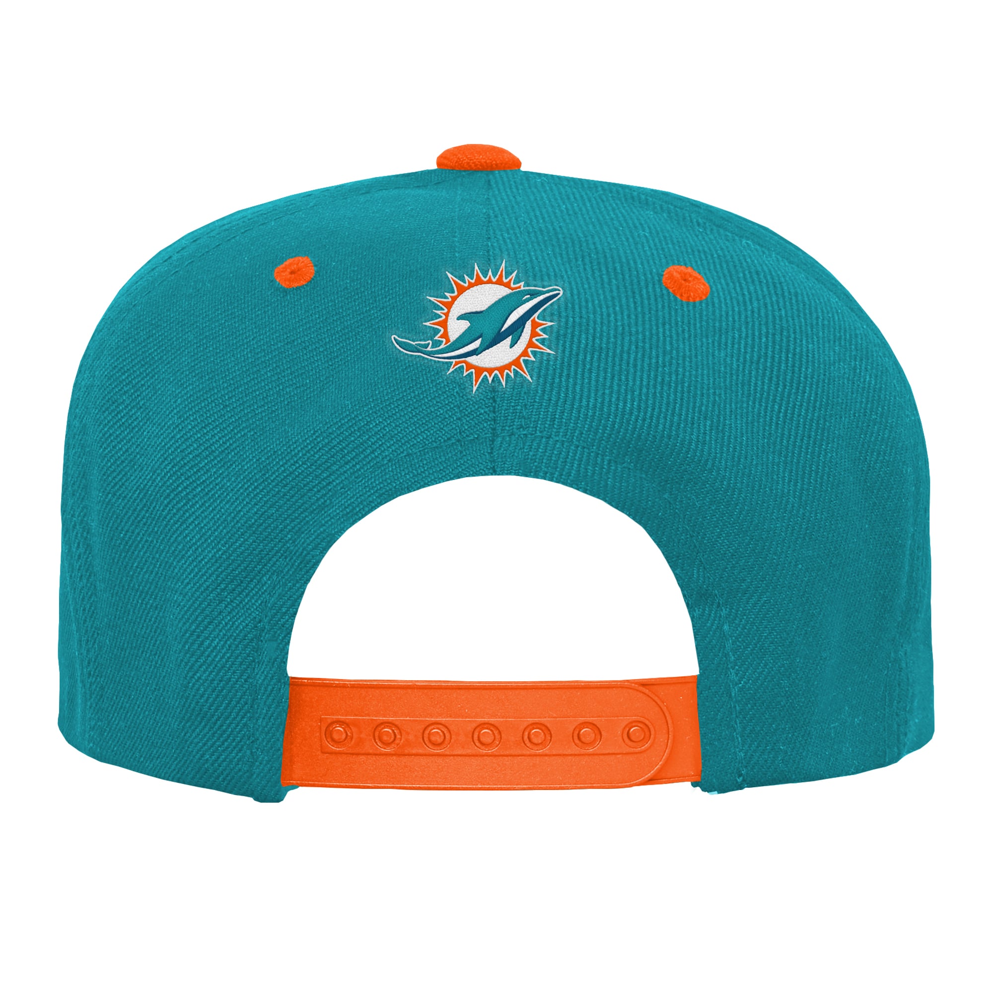 Casquette snapback Youth Outerstuff Aqua/Orange Miami Dolphins