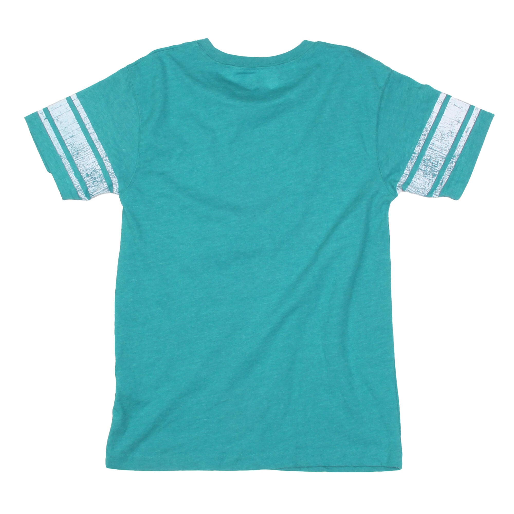 T-shirt de football américain Wes & Willy Aqua Miami Dolphins pour jeunes
