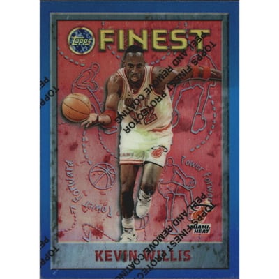 1995-96 Finest Refractors #44 Kevin Willis