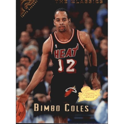 1995-96 Topps Gallery Player's Private Issue #136 Bimbo Coles