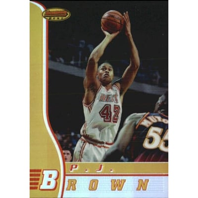 1996-97 Bowman's Best Refractors #12 P.J. Brown