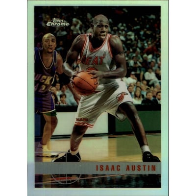 1997-98 Topps Chrome Refractors #128 Isaac Austin