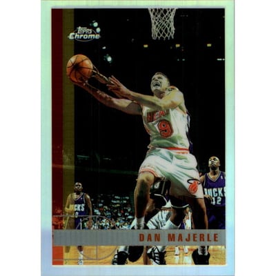 1997-98 Topps Chrome Refractors #25 Dan Majerle