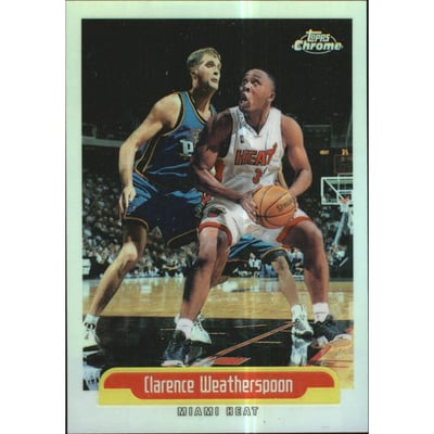 1999-00 Topps Chrome Refractors #193 Clarence Weatherspoon