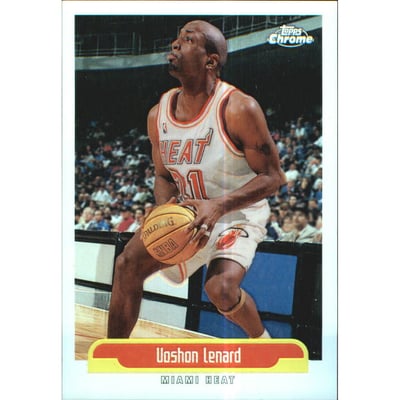 1999-00 Topps Chrome Refractors #33 Voshon Lenard