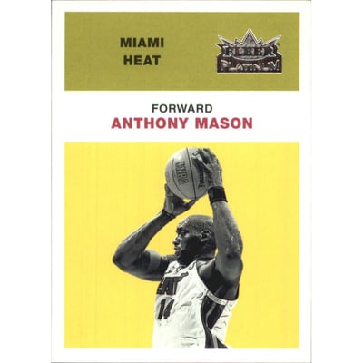 2001-02 Fleer Platinum Anniversary Edition #37 Anthony Mason
