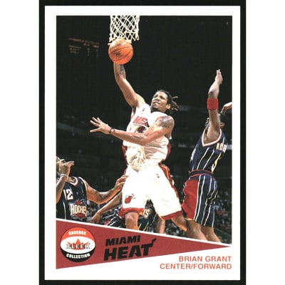 2001-02 Fleer Shoebox Footprints #70 Brian Grant