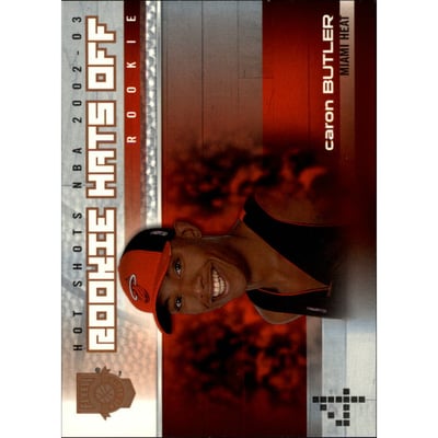 2002-03 Fleer Hot Shots Hot Hands #174 Caron Butler