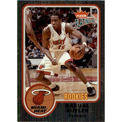 2002-03 Fleer Platinum Finish #182 Rasual Butler
