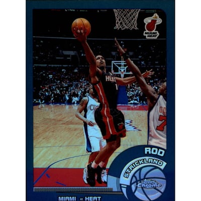 2002-03 Topps Chrome Refractors #76 Rod Strickland