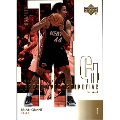 2002-03 Upper Deck Championship Drive Parallel #45 Brian Grant