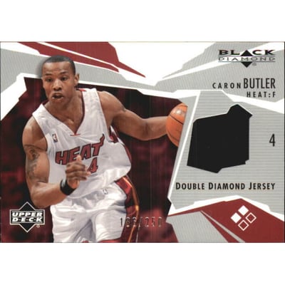 2003-04 Black Diamond Jerseys Double Diamond #BD2CB Caron Butler