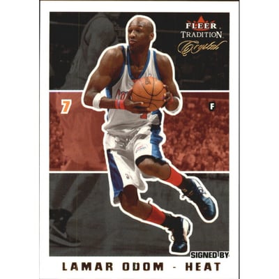 2003-04 Fleer Tradition Crystal #146 Lamar Odom