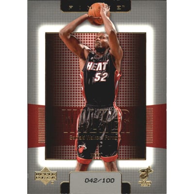2003-04 Upper Deck Finite Gold #92 Samaki Walker