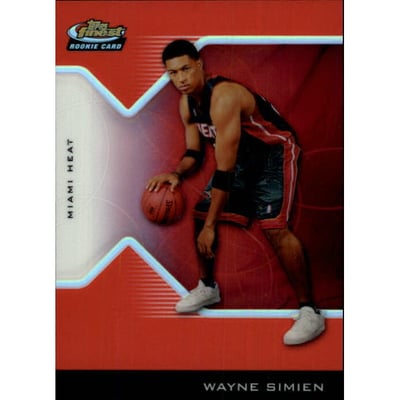 2004-05 Finest Refractors Red #219 Wayne Simien