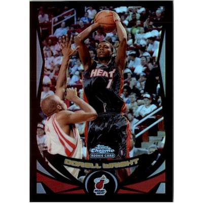 2004-05 Topps Chrome Refractors Black #184 Dorell Wright