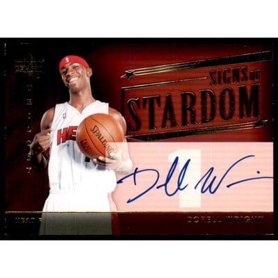 2004-05 Upper Deck Trilogy Signs of Stardom #DW Dorell Wright