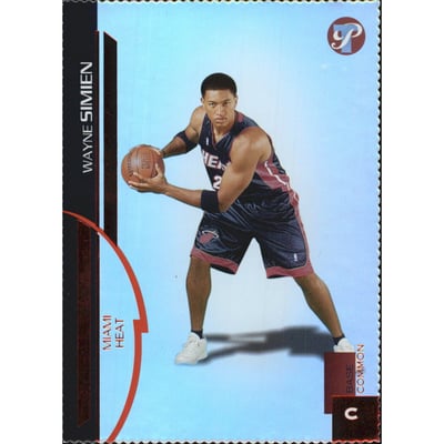 2005-06 Topps Pristine Die Cut #128 Wayne Simien