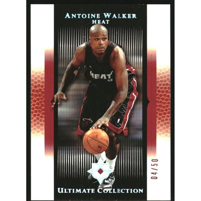 2005-06 Ultimate Collection Red #67 Antoine Walker