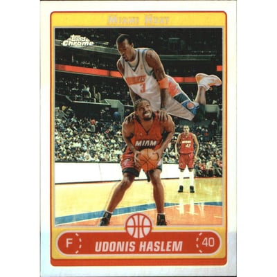 2006-07 Topps Chrome Refractors #79 Udonis Haslem