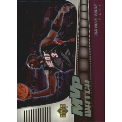 2006-07 UD Reserve MVP Watch Gold #DW Dwyane Wade