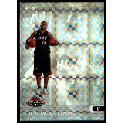 2007-08 Stadium Club Chrome Rookie X-Fractors #121 Daequan Cook