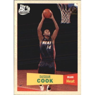 2007-08 Topps 1957-58 Variations First Edition #131 Daequan Cook