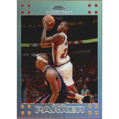 2007-08 Topps Chrome Refractors #55 Smush Parker