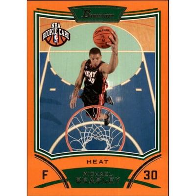 2008-09 Bowman Orange #112 Michael Beasley