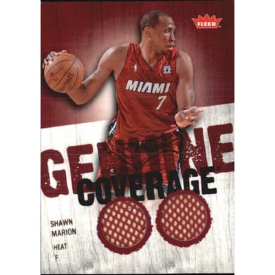 2008-09 Fleer Genuine Coverage #GCSM Shawn Marion