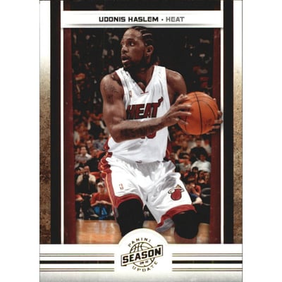 2009-10 Panini Season Update Gold #166 Udonis Haslem