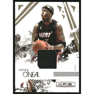 2009-10 Rookies and Stars Gold Materials #49 Jermaine O'Neal/100
